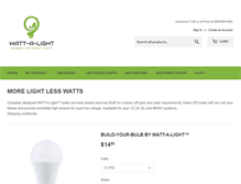 Tablet Screenshot of led-cfl-lighthouse.com